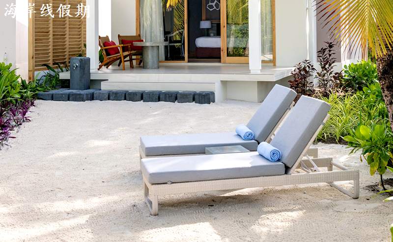 beach bungalow-海滩平房 房型图片及房间装修风格(迪加尼|戴加利岛 Dhigali Maldives)海岛马尔代夫 